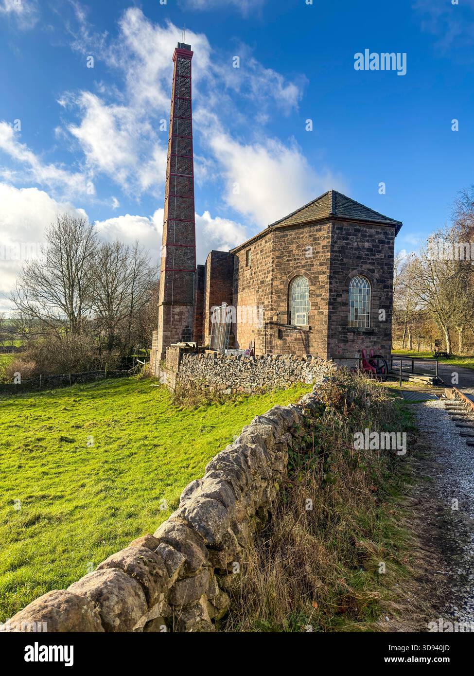 Middleton Top Beam Engine Winding House Derbyshire - Smartphone Captured Stock Image