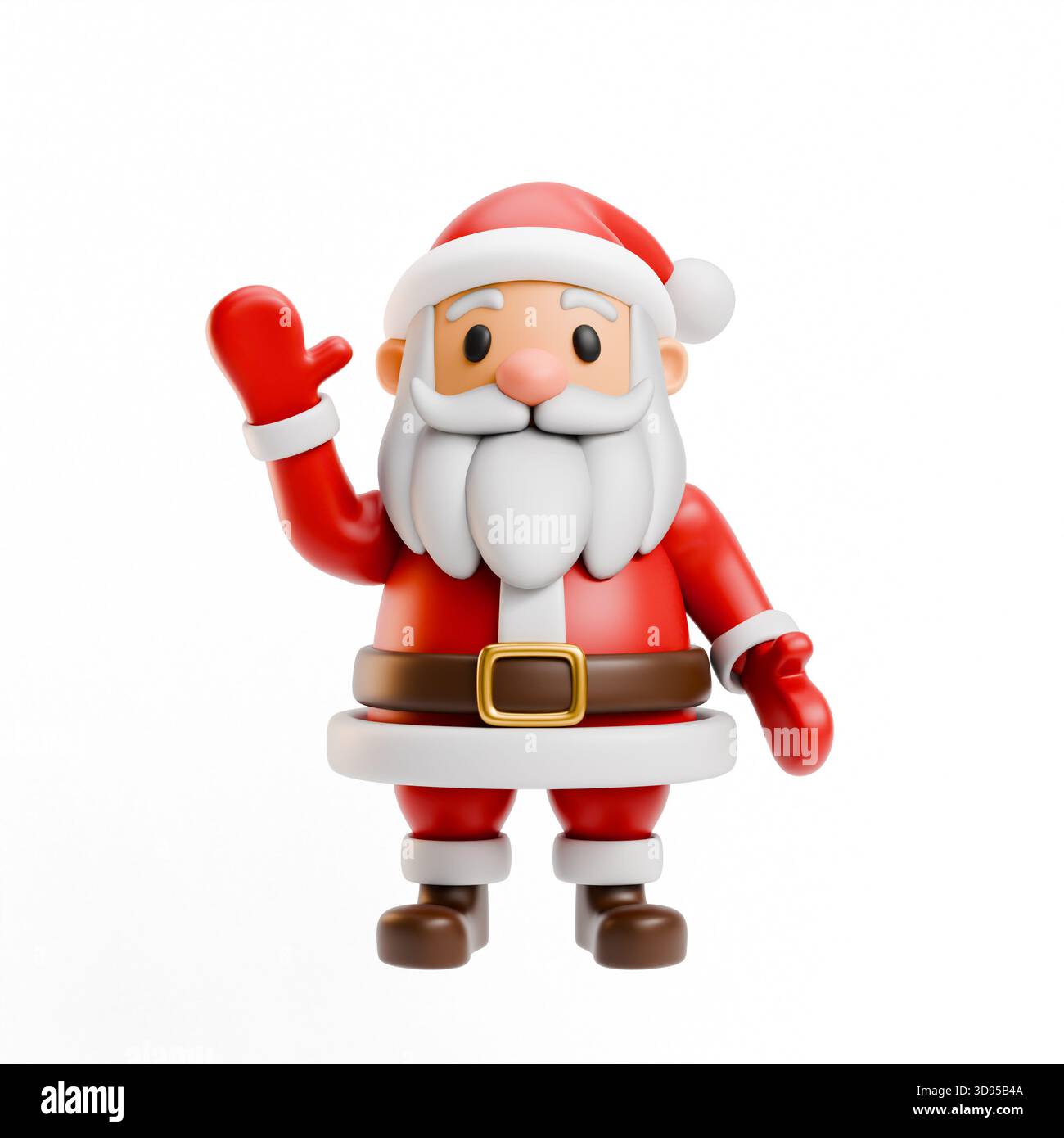 3d rendering santa pose hi-res stock photography and images - Alamy