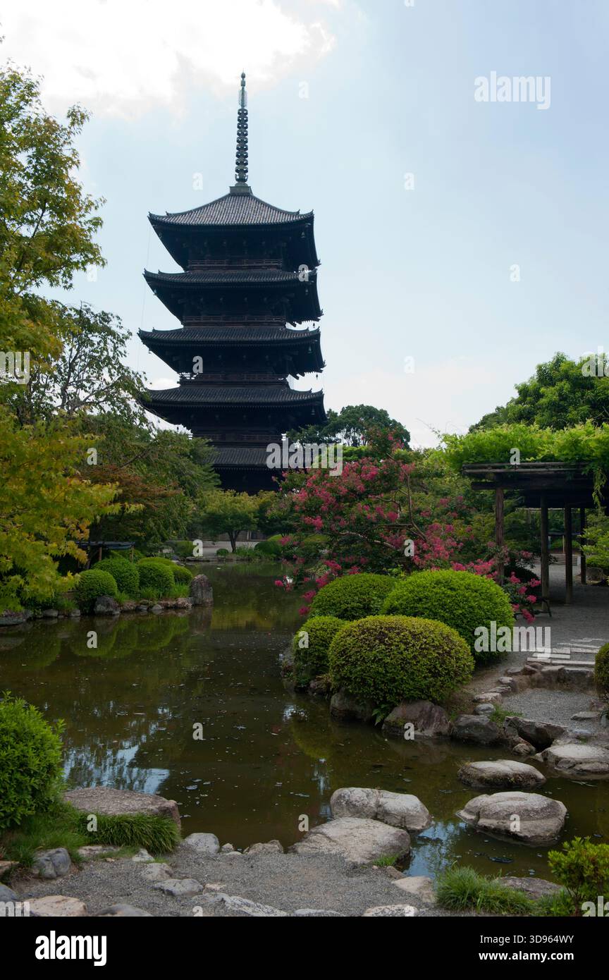 Five Storey Pagoda Of Toji Temple Hi res Stock Photography And Images five-storey-pagoda-of-toji-temple-hi-res-stock-photography-and-images