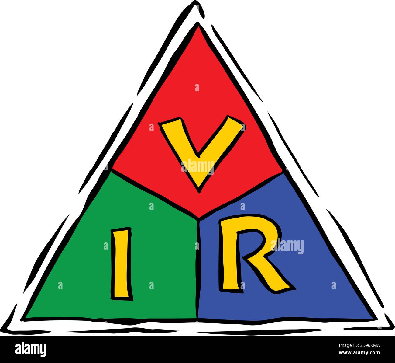 An abstract vector illustration shows of Circuit Pathway in a cartoon ...