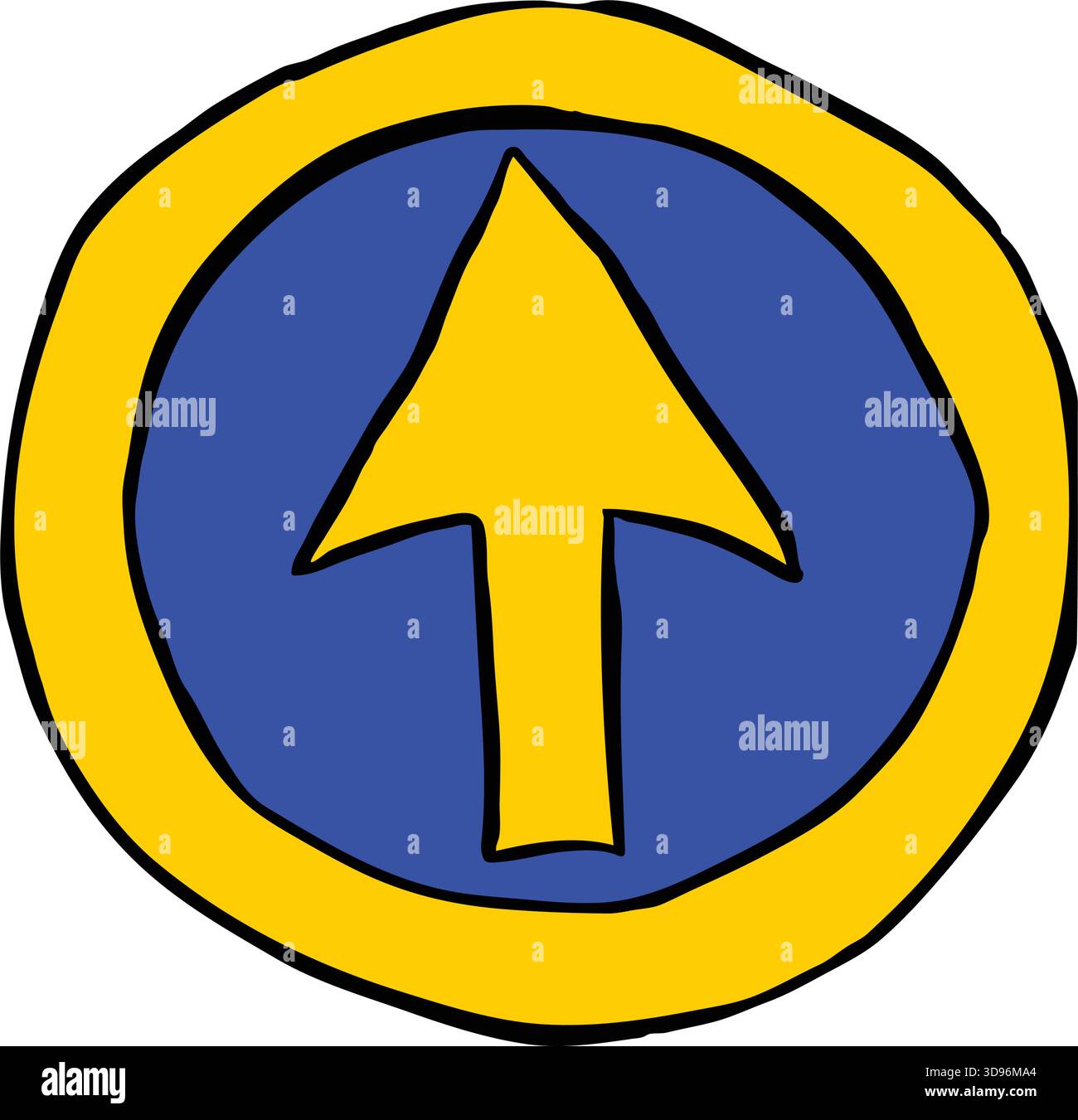 An abstract vector illustration shows of Circuit Pathway in a cartoon ...
