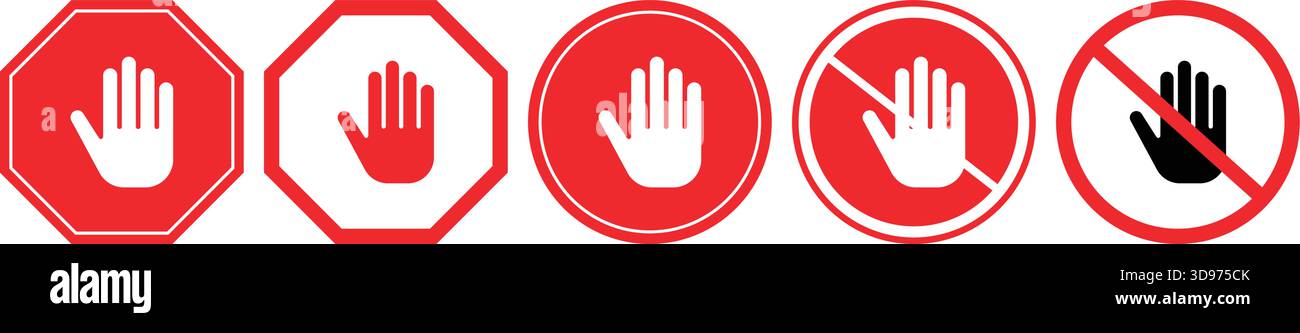 Handsymbol Stock Vector Images - Alamy