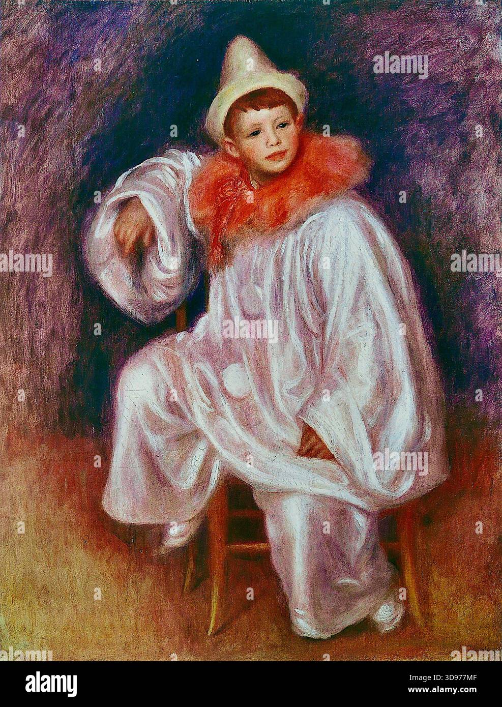 Renoir Pierre-Auguste - the White Pierrot (Jean Renoir) 1901-2
