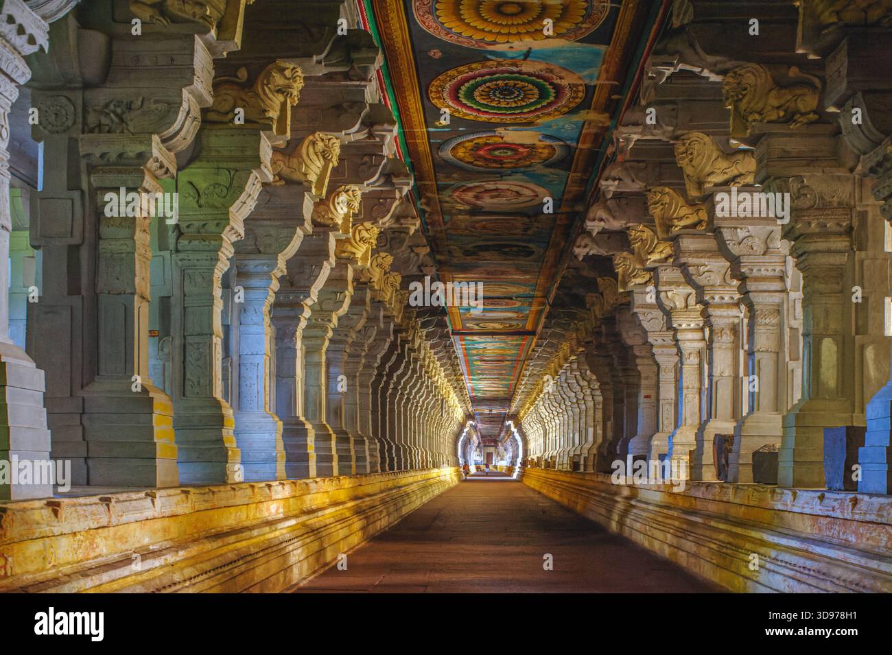 08 23 2009 Corridor Of The Ramanathaswamy Temple is Renowned As The 08 23 2009 Corridor Of The Ramanathaswamy Temple is Renowned As The