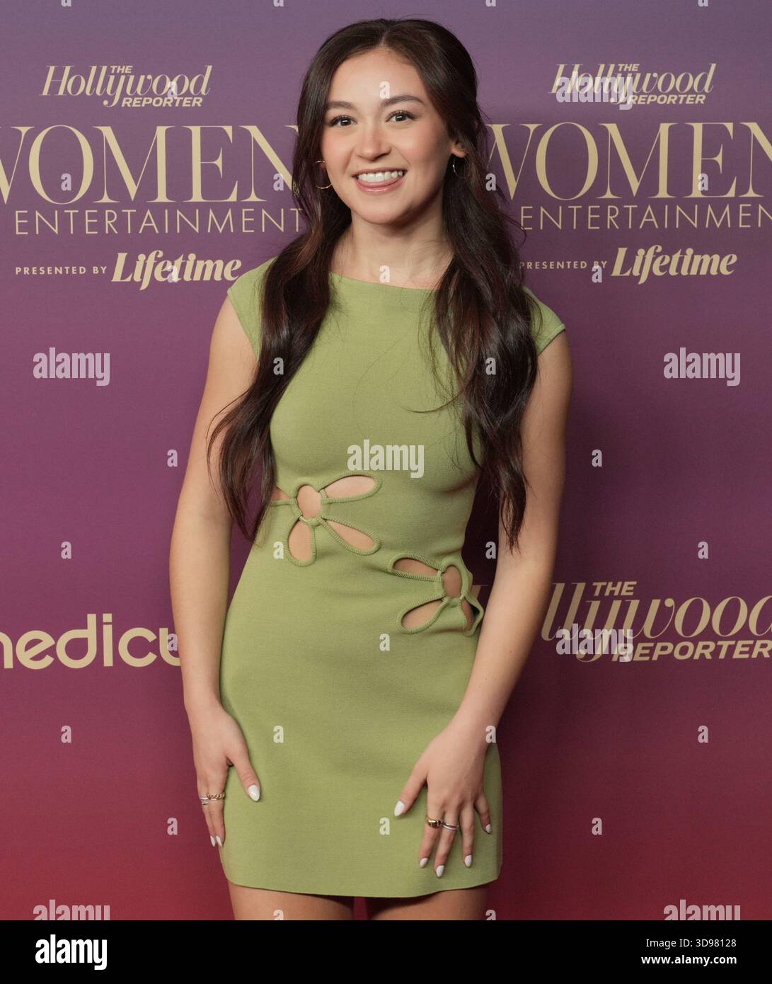 Anna Cathcart arrives at The Hollywood Reporter's Annual Women In ...