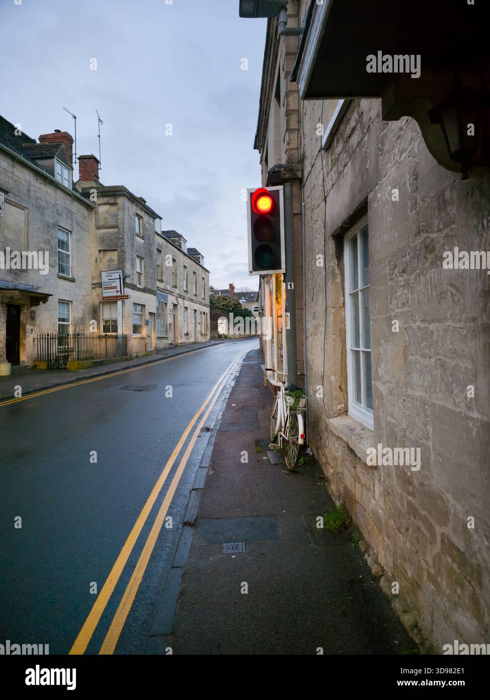 Cotswolds Autumn Landscape Stroud painswick - Smartphone Captured Stock Image