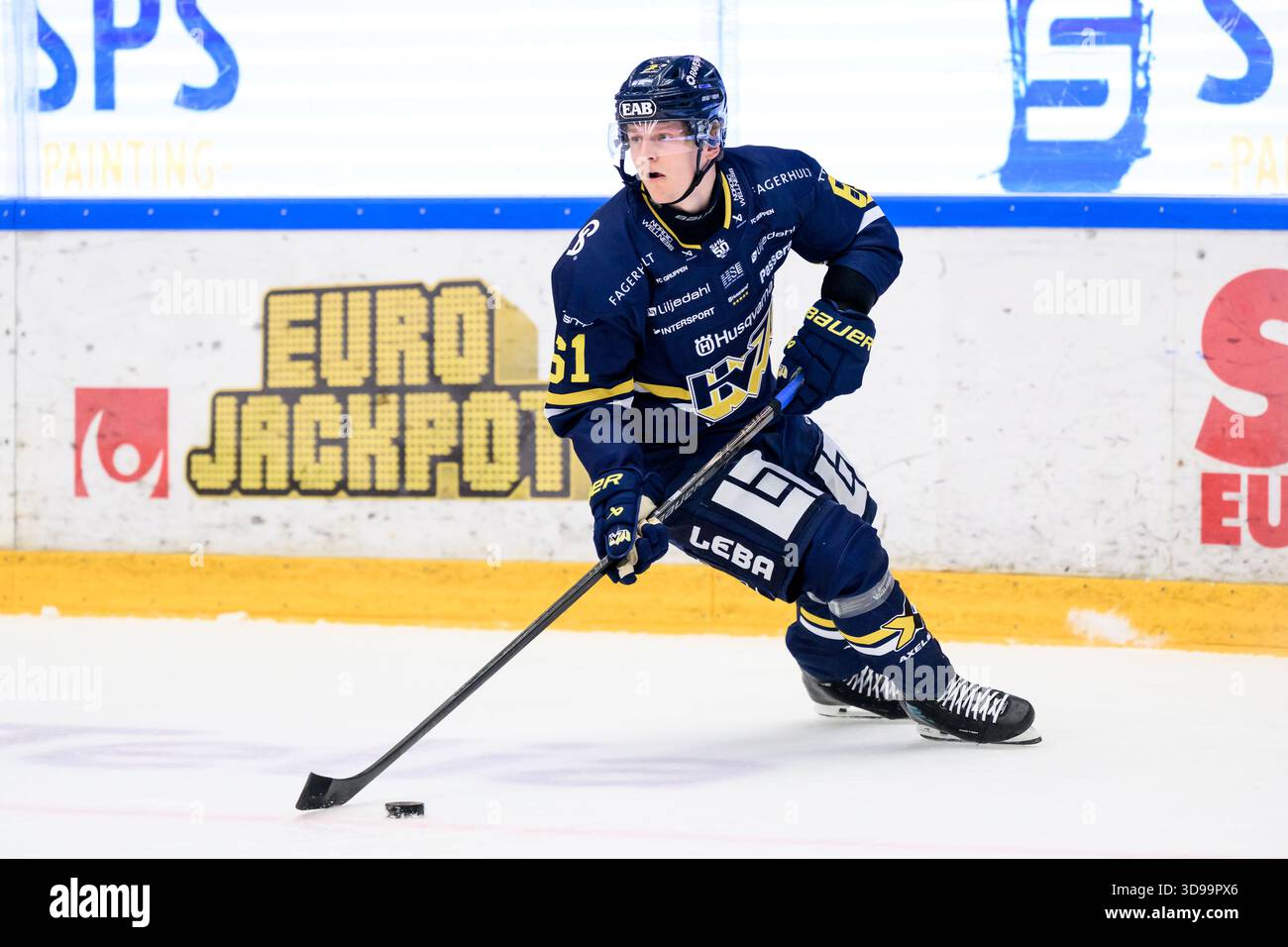 Axel Rindell 251204 HV71s Axel Rindell under ishockeymatchen i SHL mellan HV71 och ...
