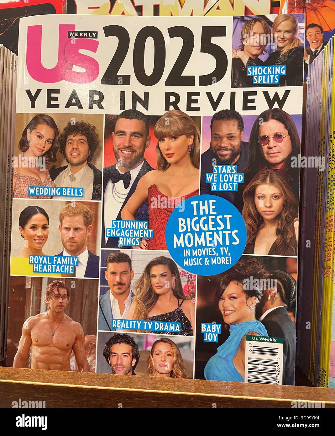 Barnes & Noble Booksellers on Fifth Avenue in New York City has a wide selection of books and magazines, United States  2025 - Smartphone Captured Stock Image