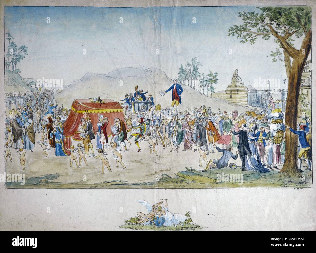 Caricature french revolution hi-res stock photography and images - Alamy