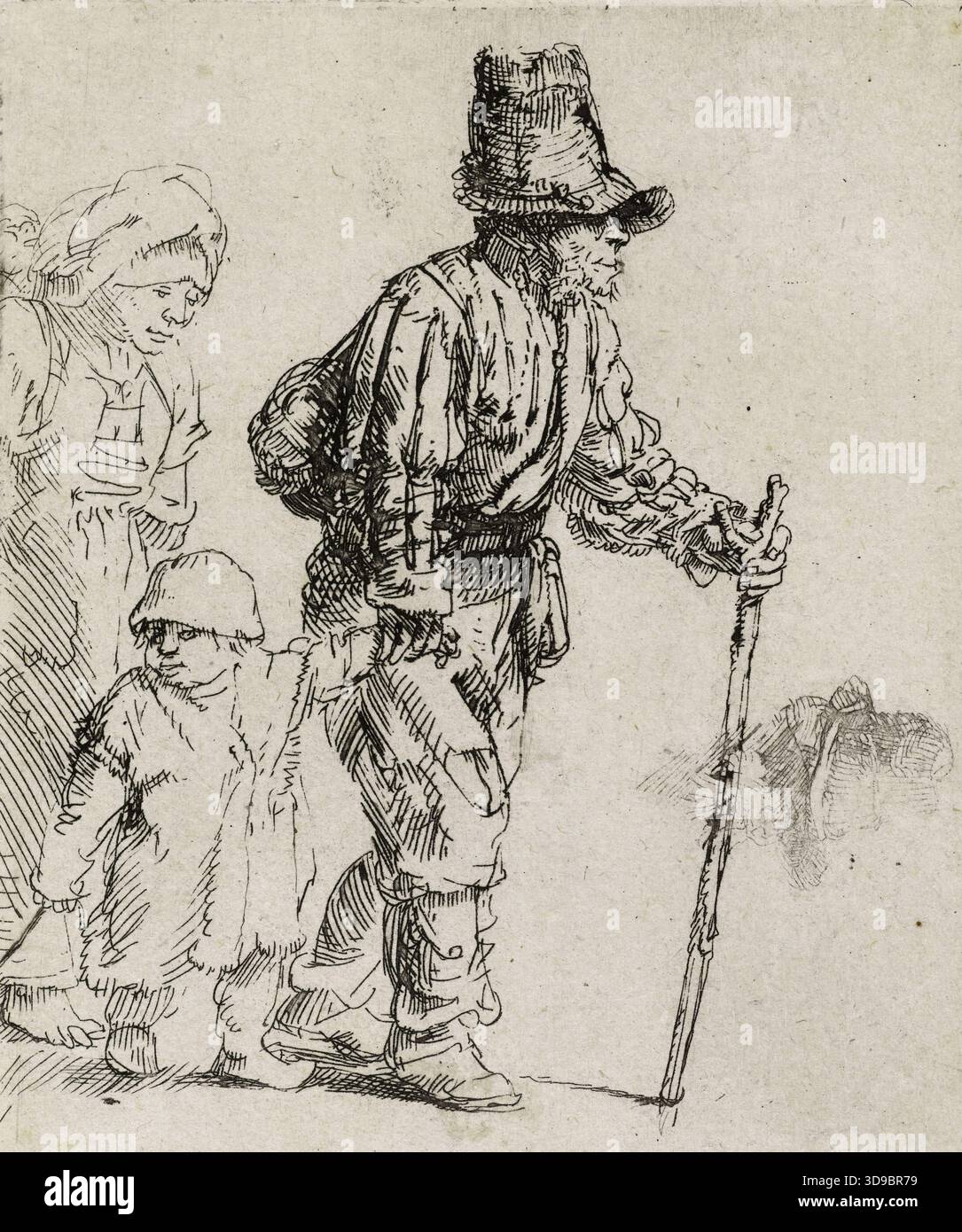 Peasant woman 17th century hi-res stock photography and images - Alamy