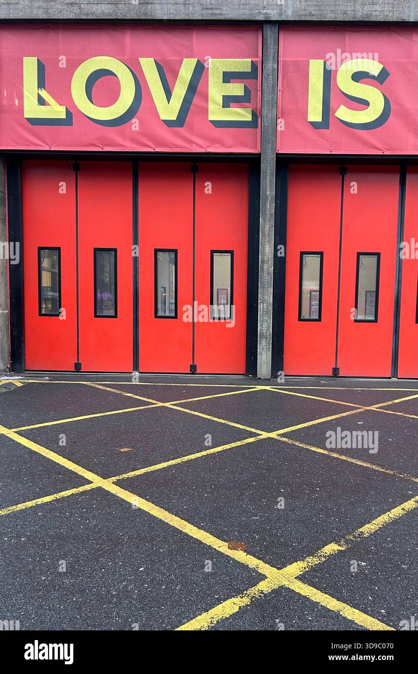 Love is... - Smartphone Captured Stock Image