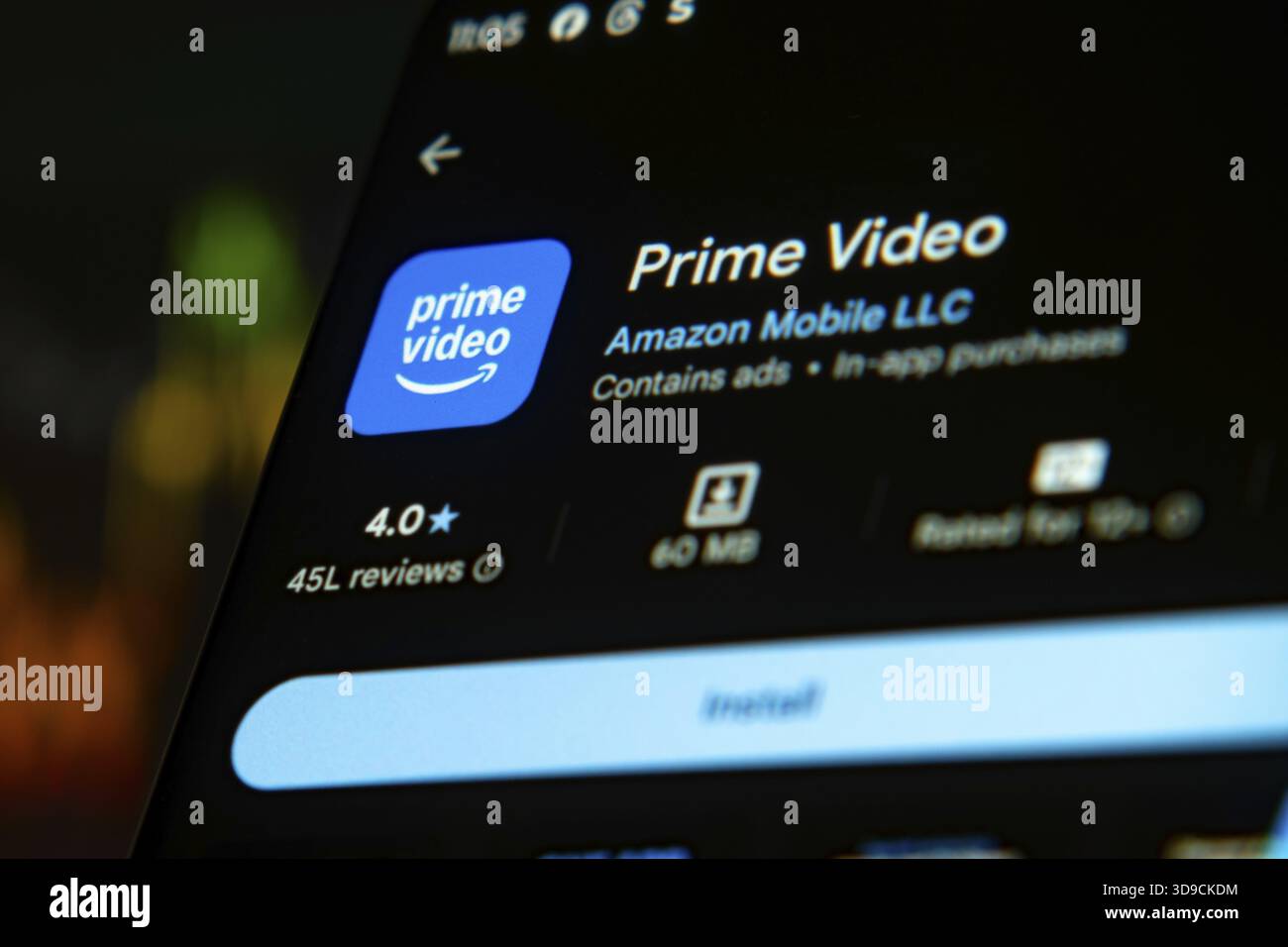 Prime video app interface hi-res stock photography and images - Alamy