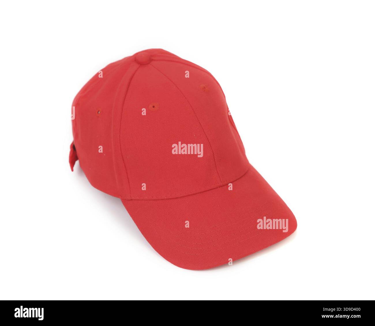 Working peaked cap. Isolated on a white background Stock Photo