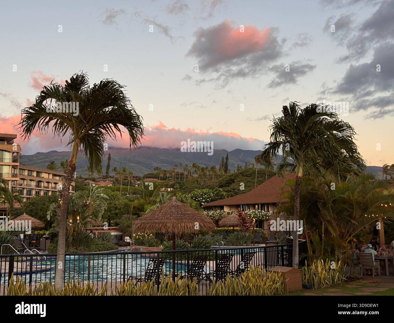 view of Maui, Hawaii - Smartphone Captured Stock Image