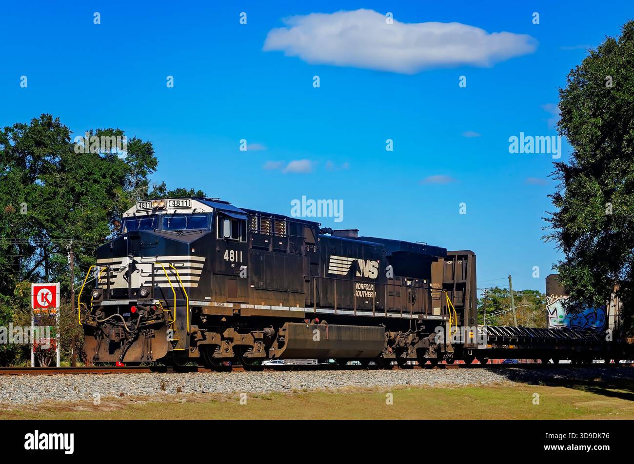 T-shirt Norfolk Southern Railway NS Railroad - Homme Taille S, Noir, 100% Coton - Neuf Avec étiquette