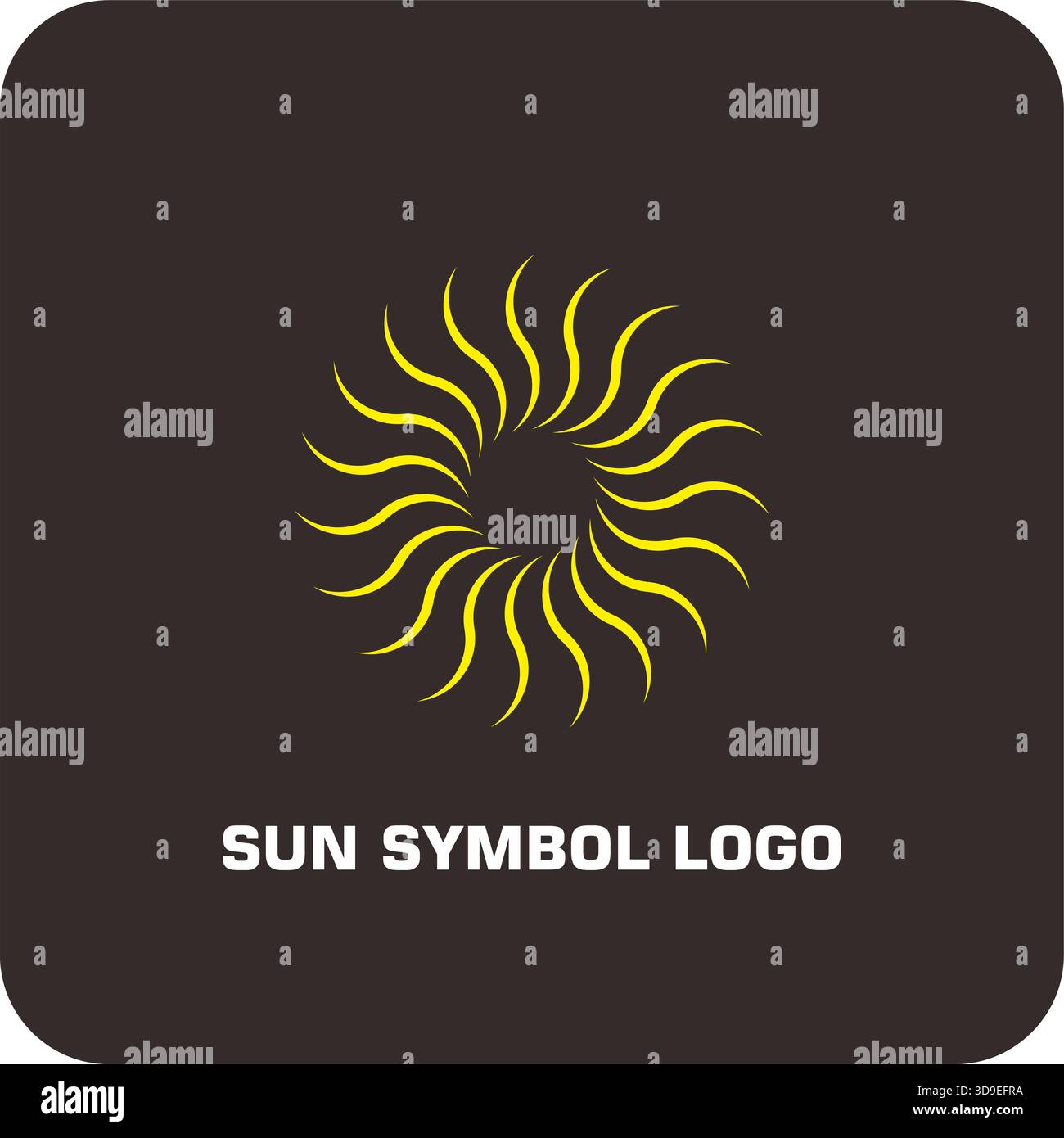 Sub Rising Logo Minimalist Sunrise Logo – Rising Sun Symbol Vector Stock Vector Image ...