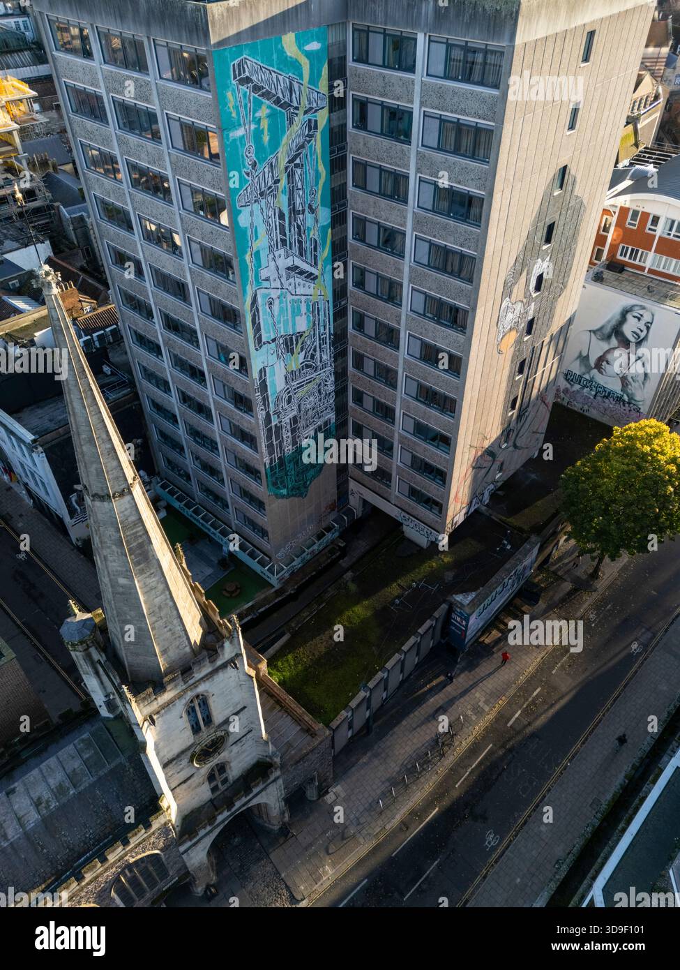 1960s tower block bristol hi-res stock photography and images - Alamy