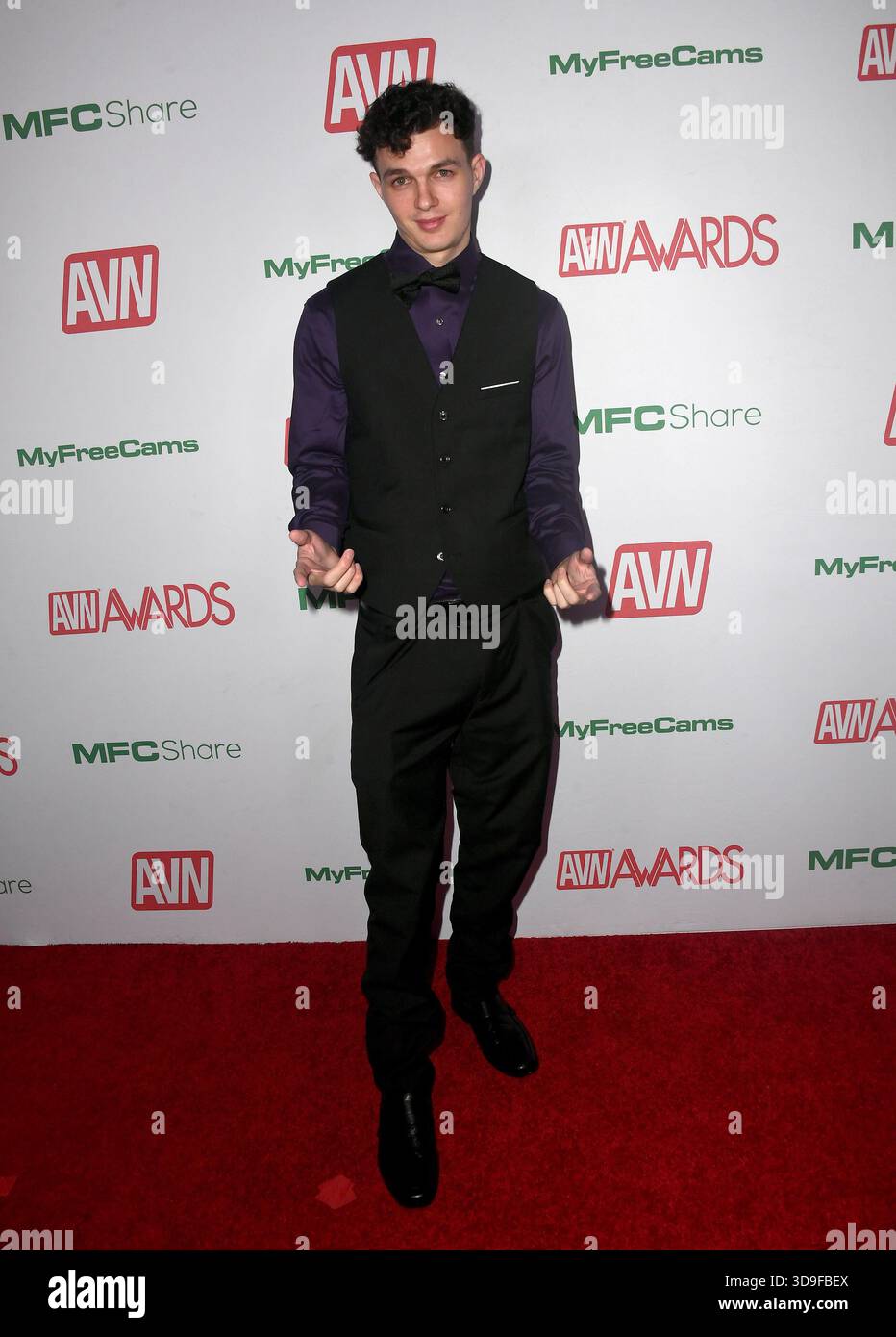 Josh Reeves Actor Adult Film Actor Josh Rivers attends the 2026 AVN Nominations Party ...