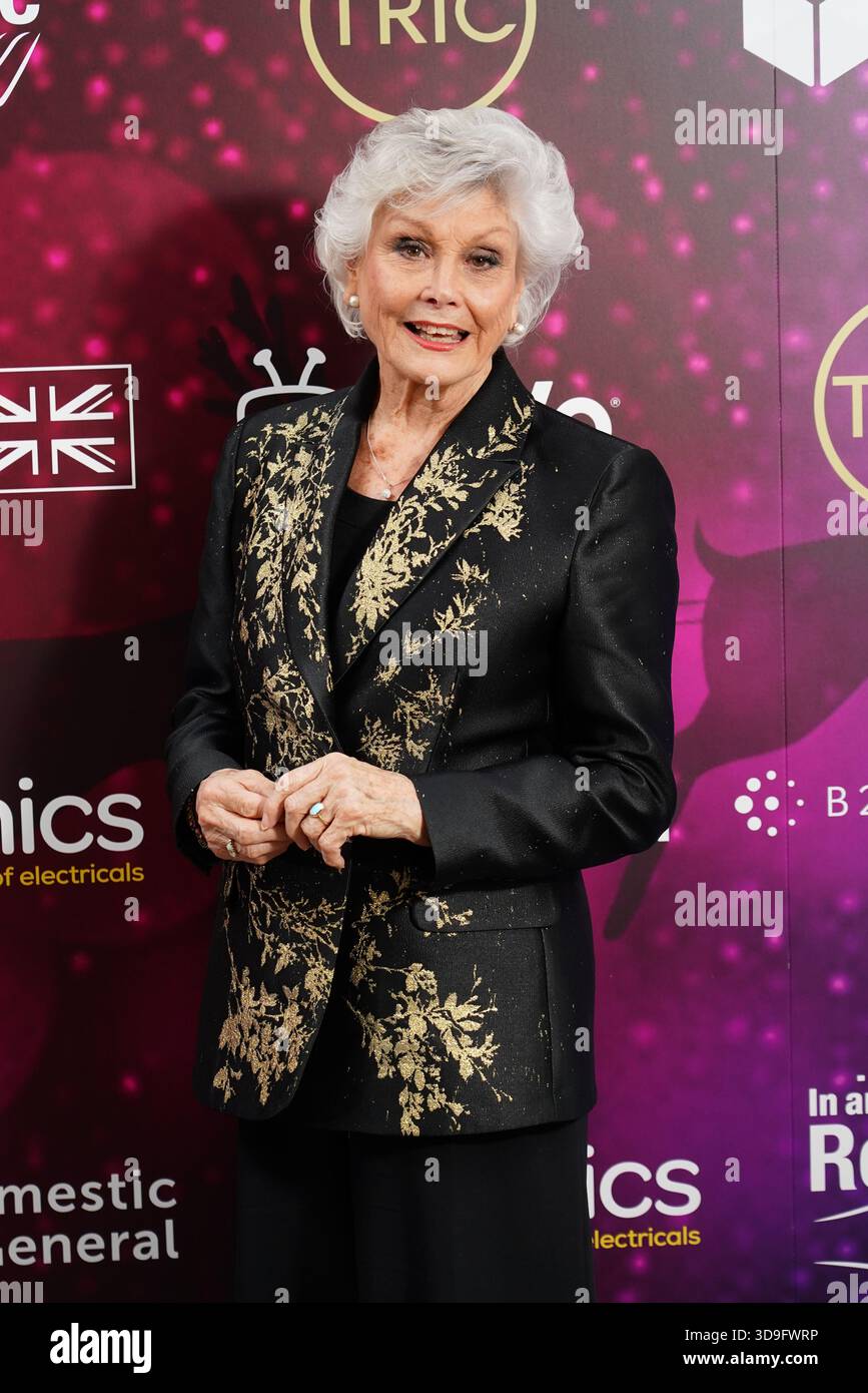 Angelia Rippon at the TRIC Christmas lunch 2025, at The Londoner Hotel ...