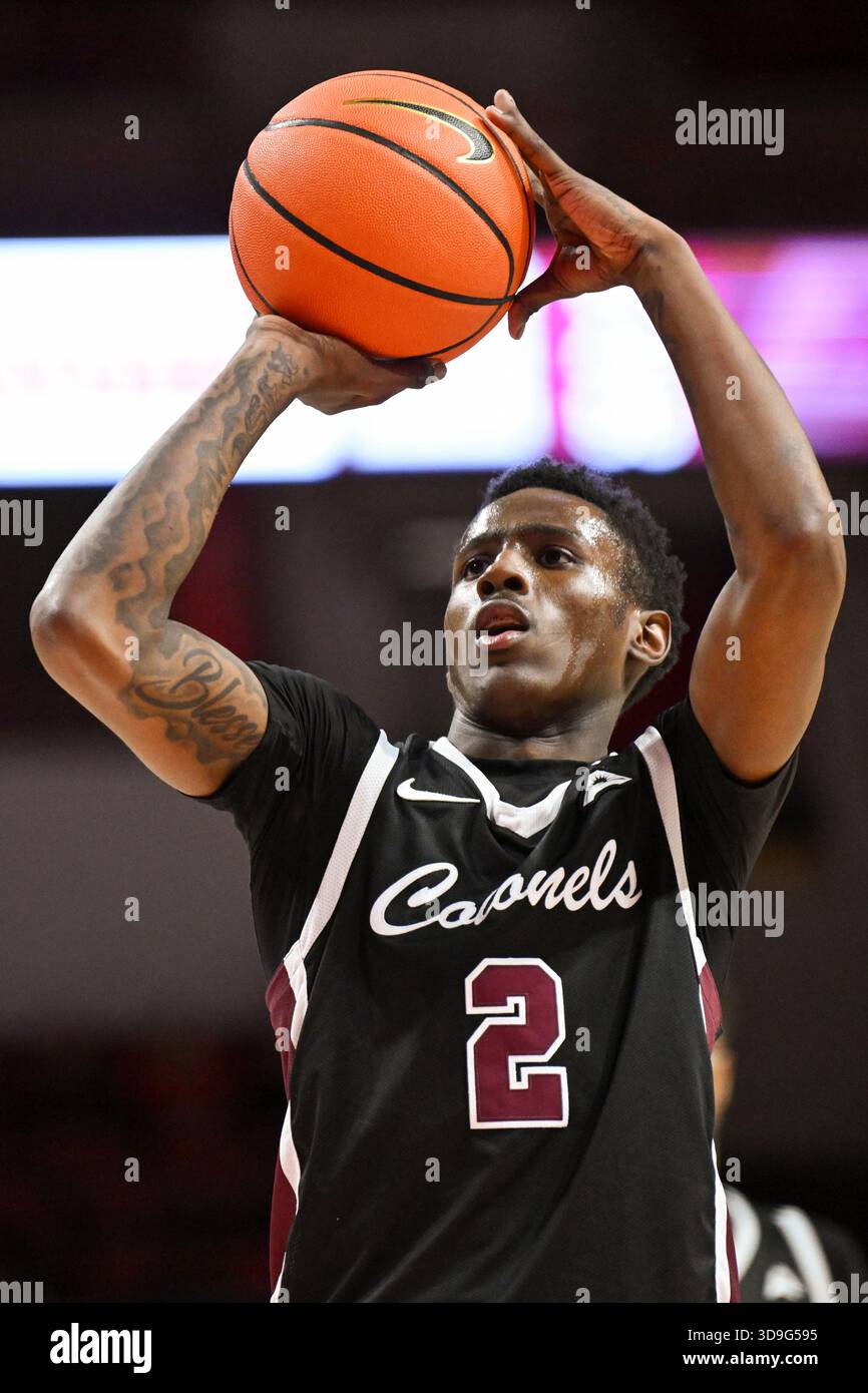 NORMAL, IL - DECEMBER 03: Eastern Kentucky Colonels Guard Tyler Jackson ...