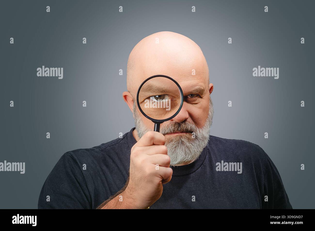 Funny intense gaze through hi-res stock photography and images - Alamy
