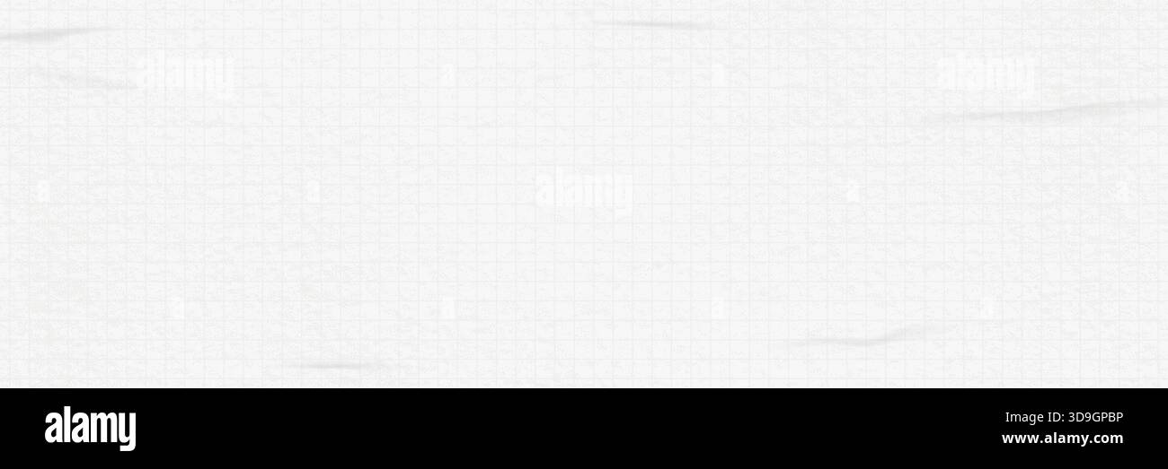 White grid checkered paper sheet background pattern vector illustration Stock Vector