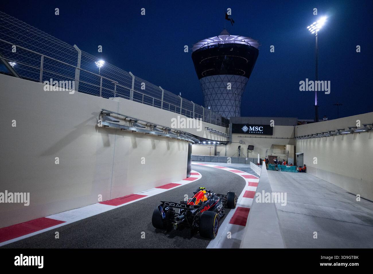 Oracle Red Bull Racing Japan Yuki Tsunoda (Oracle Red Bull Racing, Japan, #22) in the pit lane exit ...