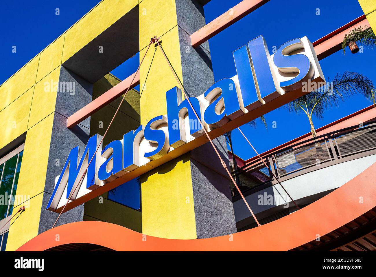 Target Marshalls Sign A Marshalls discount department store sign in Los Angeles, California ...