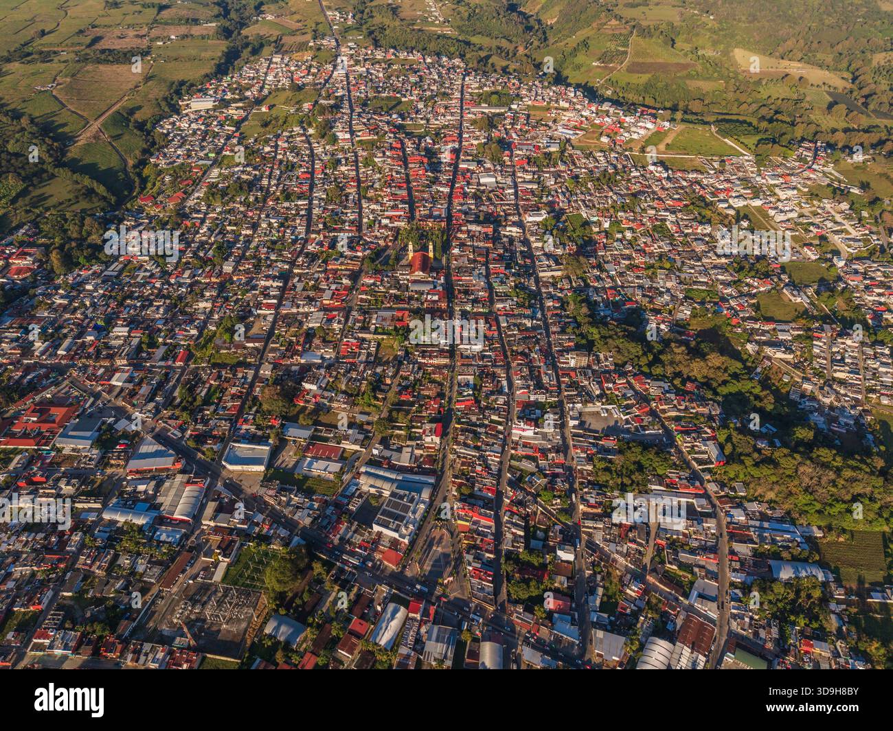 Magical Town of Coscomatepec in the state of Veracruz, Mexico. Stock Photo