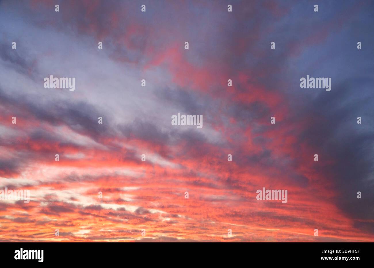 Clouds, sunset Stock Photo