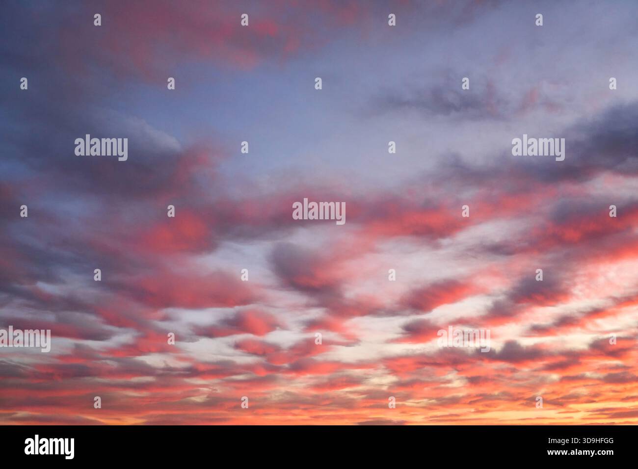 Clouds, sunset Stock Photo