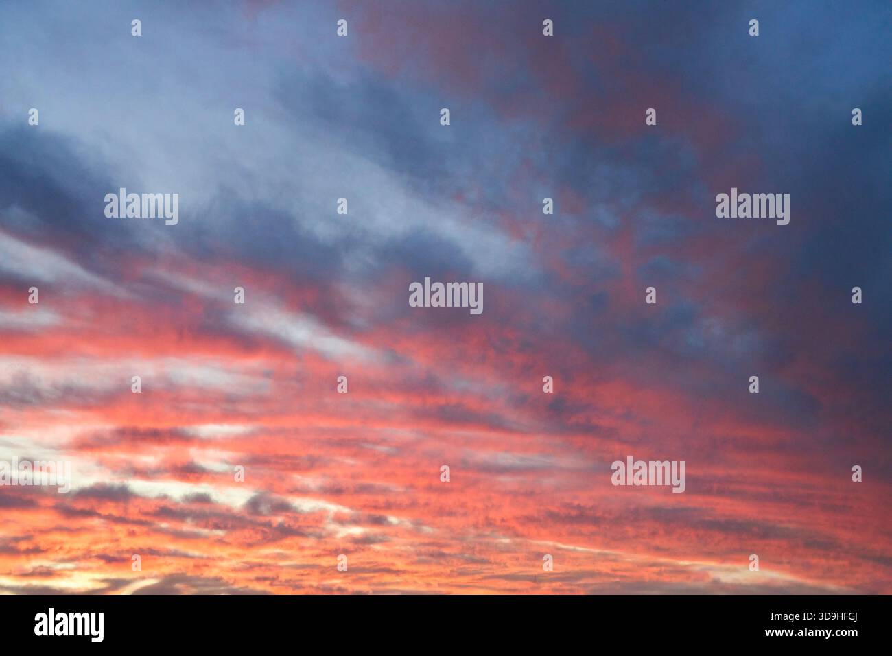 Clouds, sunset Stock Photo