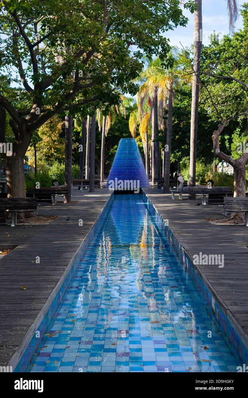 Pyramid Fountain Rio Fountain of pyramid rio hi-res stock photography and images - Alamy