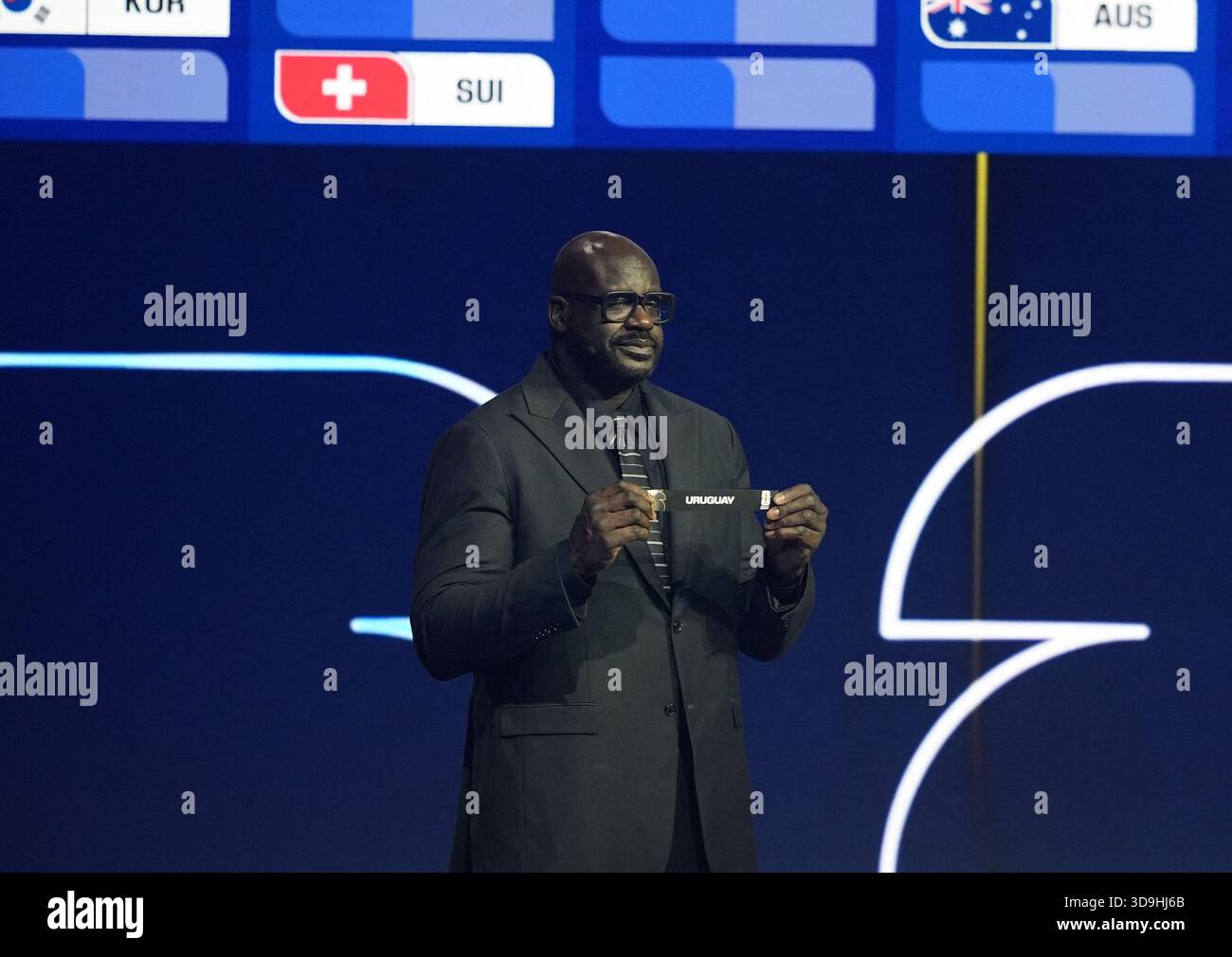 Shaq Draw Draw assistant Shaquille O'Neal aka Shaq during the draw ceremony for ...
