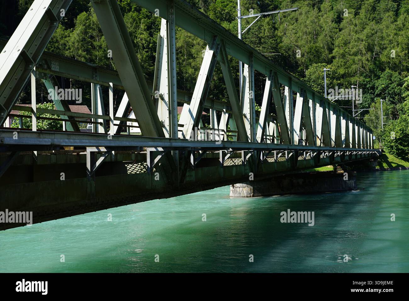 Steel truss bridge hi-res stock photography and images - Alamy