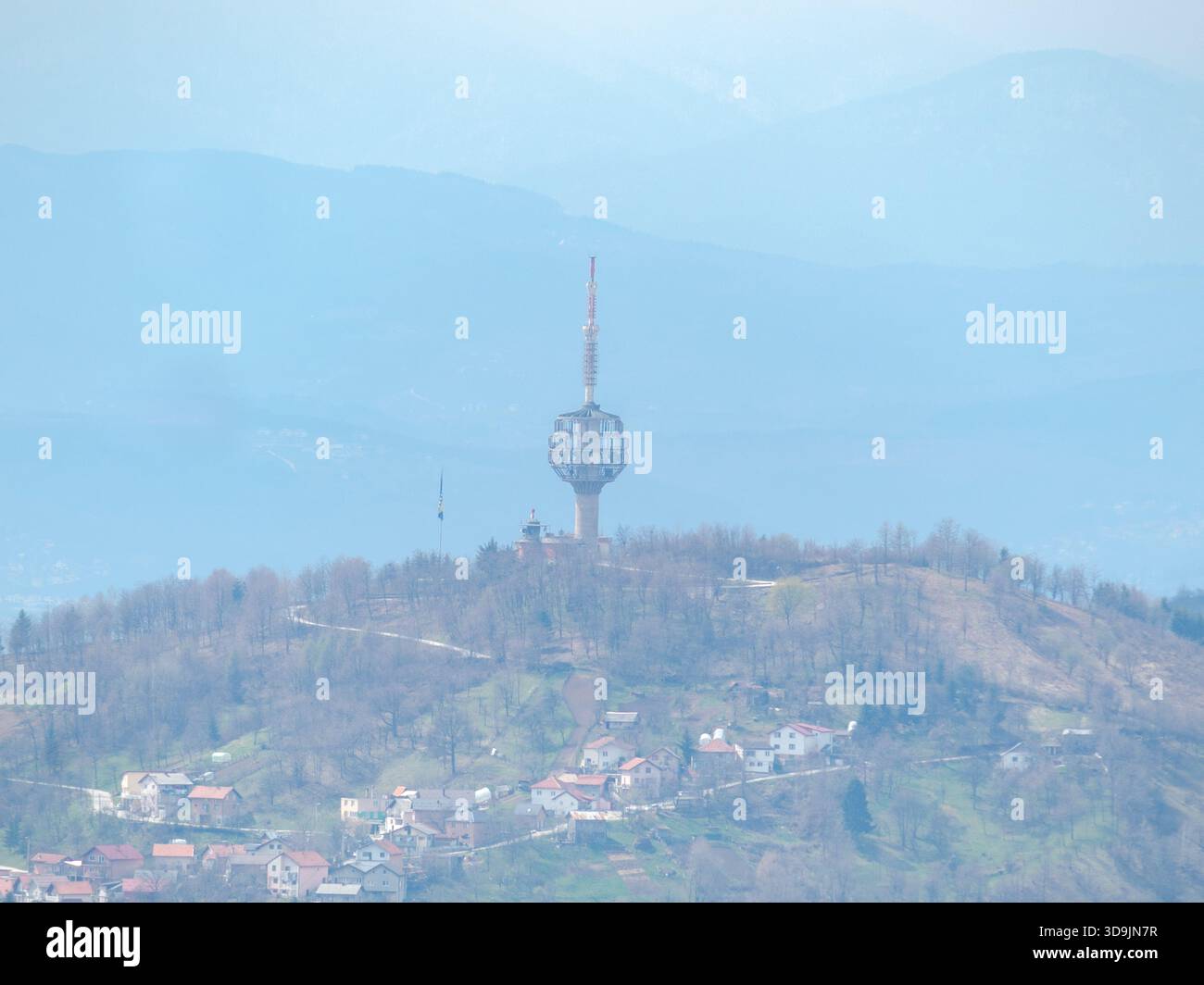 Sarajevo communication tower hi-res stock photography and images - Alamy