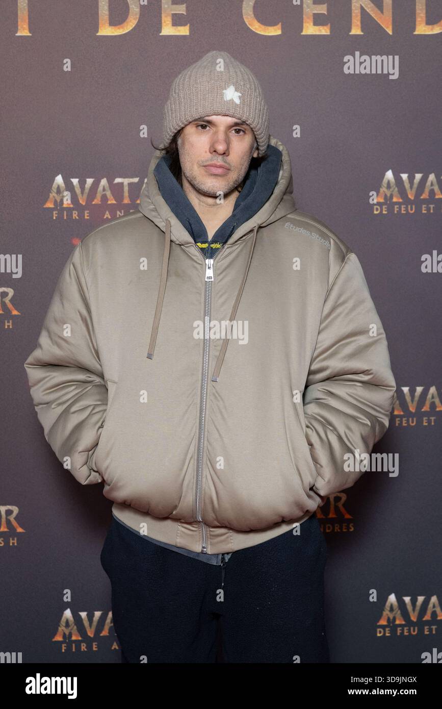 French rapper and songwriter Aurelien Cotentin aka Orelsan attends the ...