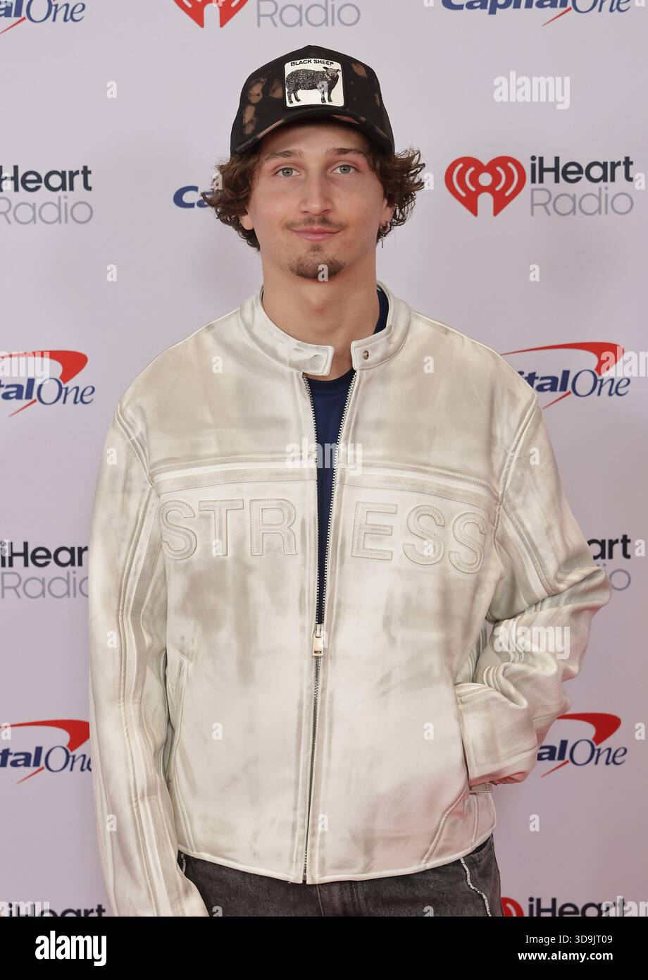 Reif Harrison attends iHeartRadio 102.7 KIIS FM's Jingle Ball 2025 at ...