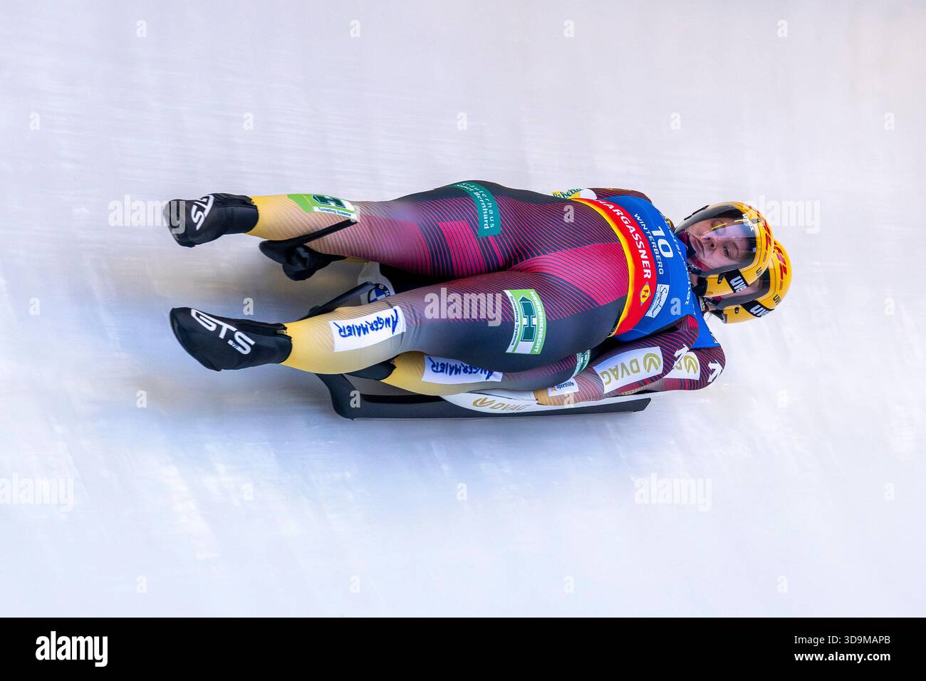 06 December 2025, North Rhine-Westphalia, Winterberg: Luge: World Cup ...