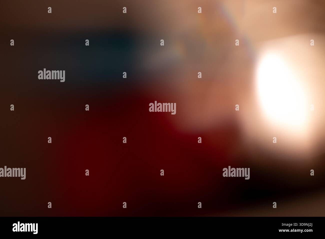Abstractly Light leak Texture Background. Blurred defocused. Lo-fi effect Stock Photo
