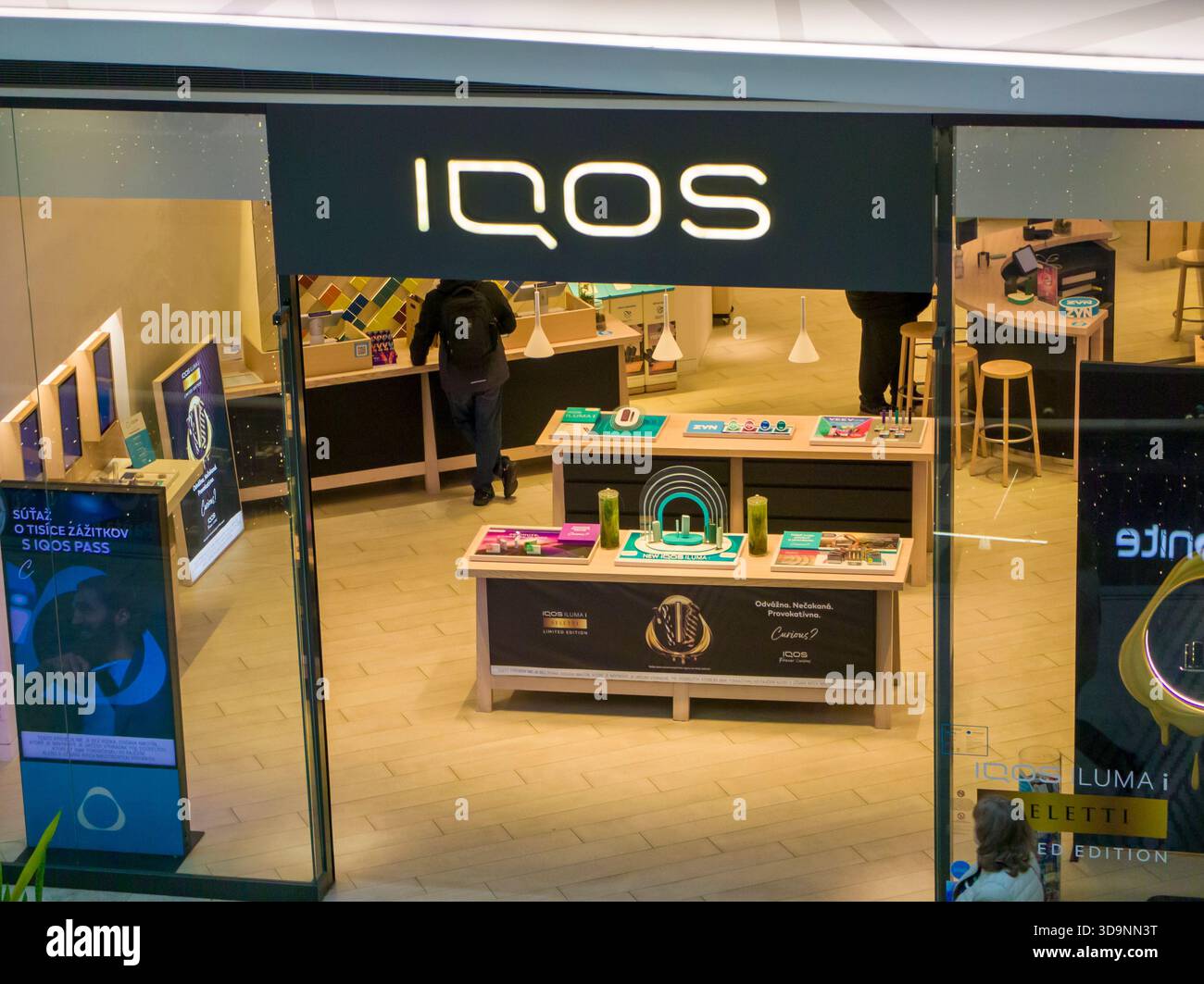 bratislava tobacco shop Bratislava, Slovakia - November, 16, 2025 : IQOS Store in Eurovea Shopping  Center, Bratislava, Slovakia – Heated Tobacco Devices and Accessories Stock  Photo