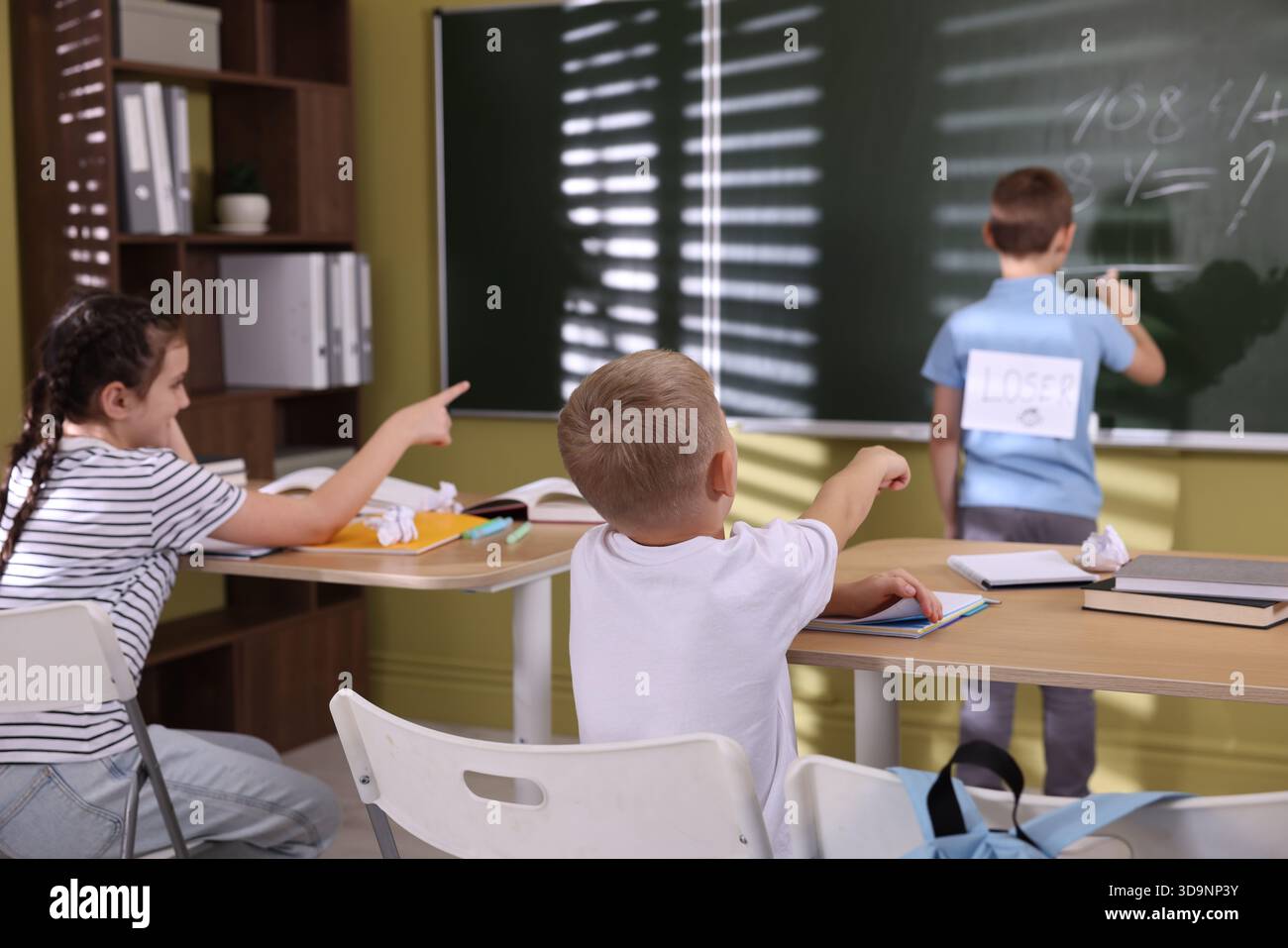 Rude boy classroom hi-res stock photography and images - Alamy