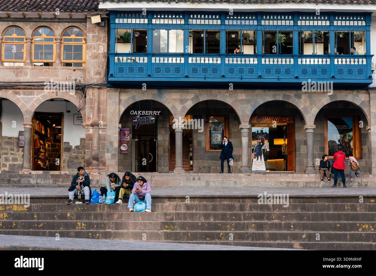 Plaza de Armas, Cusco, Peru. Stock Photo
