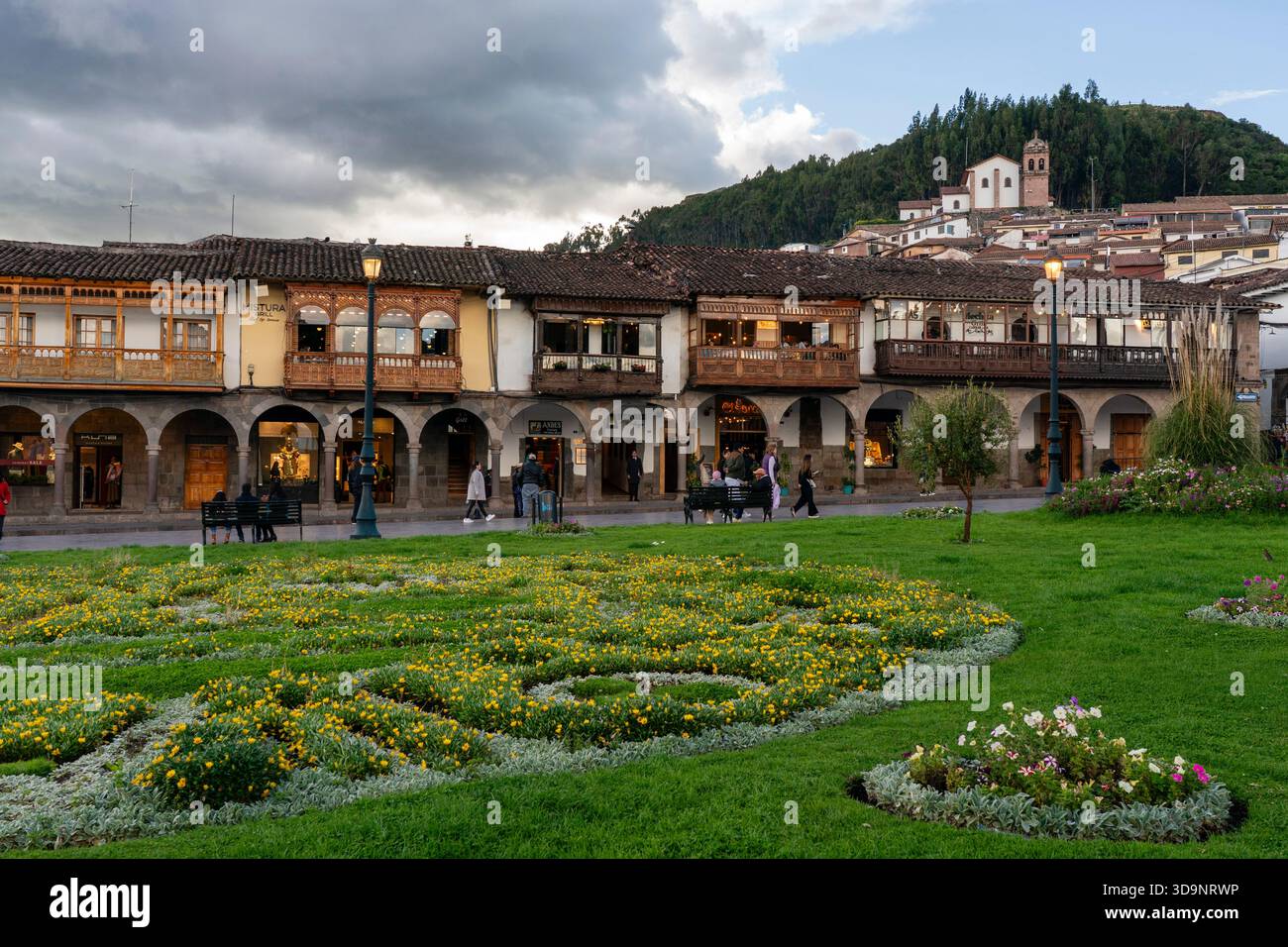 Plaza de Armas, Cusco, Peru. Stock Photo