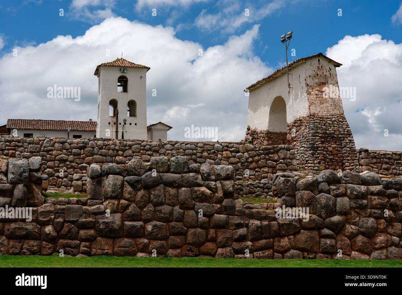 Chinchero archaeological site, Chinchero, Peru. Stock Photo