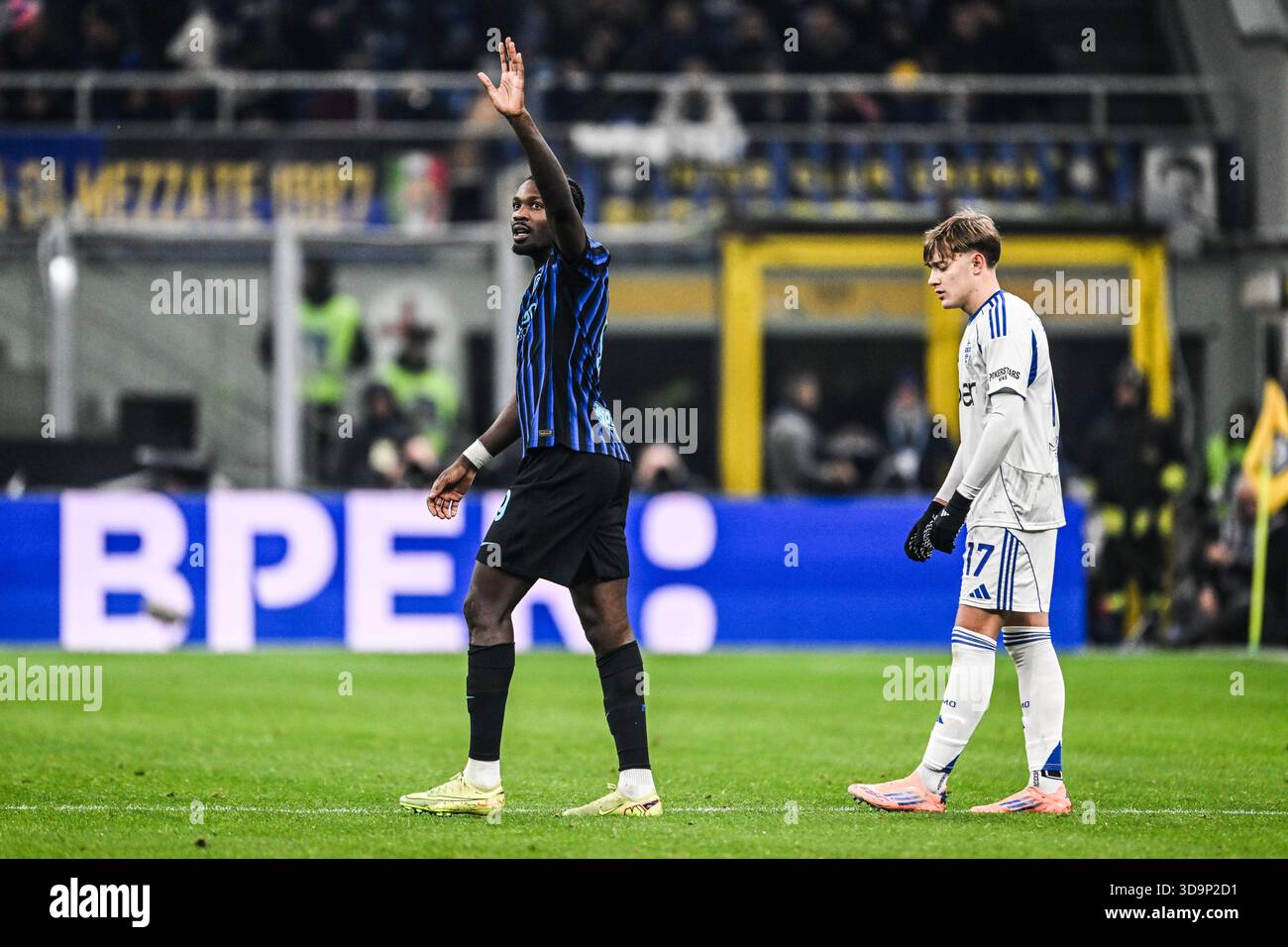 Marcus Thuram Of Fc Inter Celebrating After A Goal During The Italian Marcus Thuram Of Fc Inter Celebrating After A Goal During The Italian