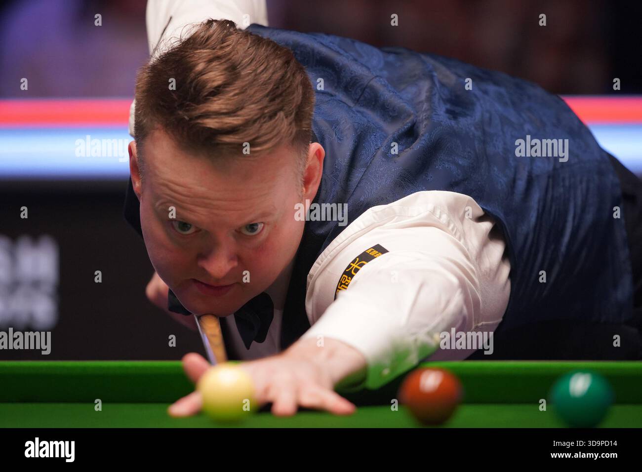 Shaun Murphy during his match against Mark Selby on day eight of the ...