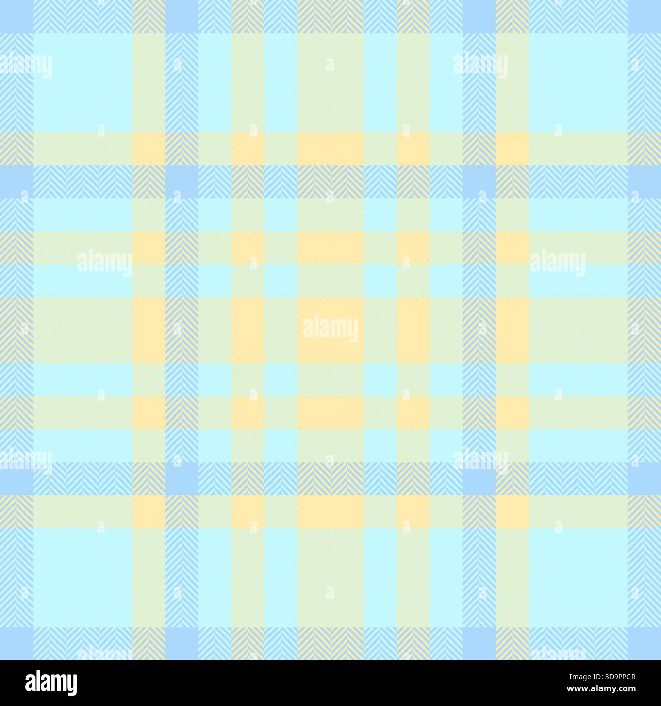 Seamless pastel plaid pattern. Ideal for backgrounds, textiles, or adding a soft, calming touch to designs. Versatile for fashion, home decor, or crea Stock Vector