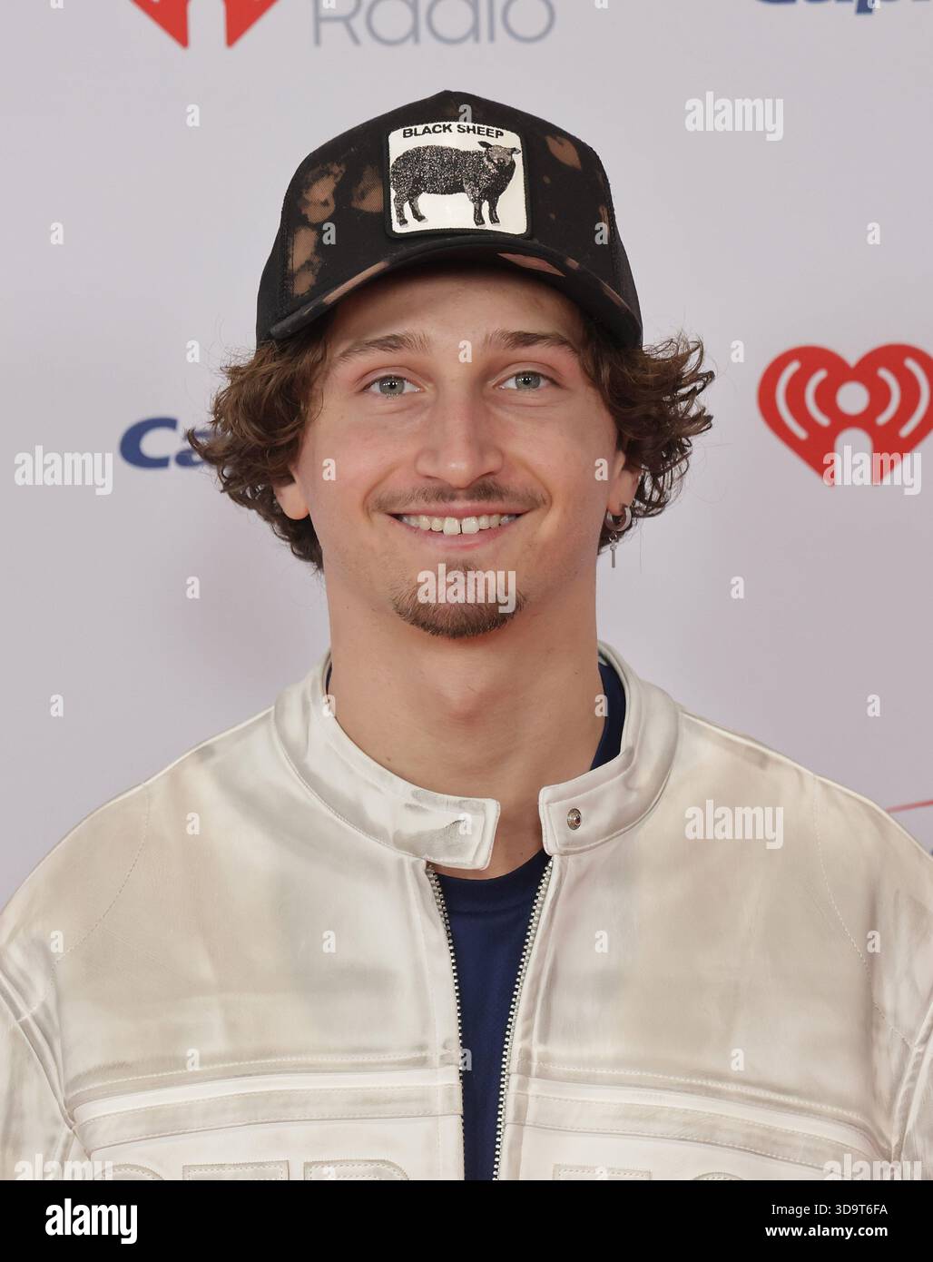 Reif Harrison attends iHeartRadio 102.7 KIIS FM's Jingle Ball 2025 at ...