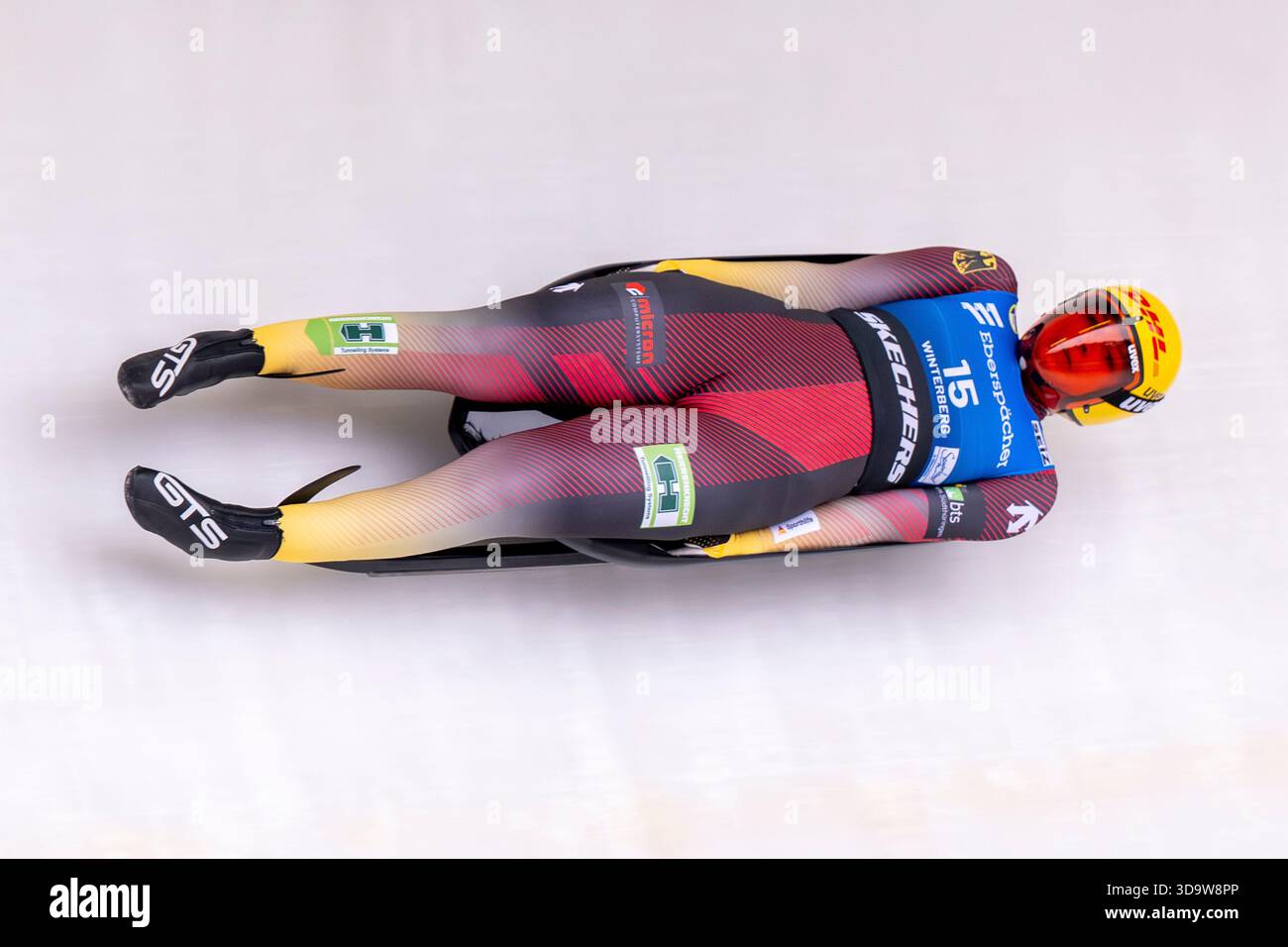 07 December 2025, North Rhine-Westphalia, Winterberg: Luge: World Cup ...